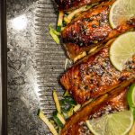 Honey-ginger Cedar Plank Salmon