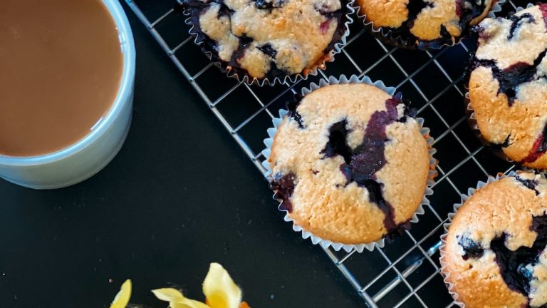 Keto Blueberry Muffins