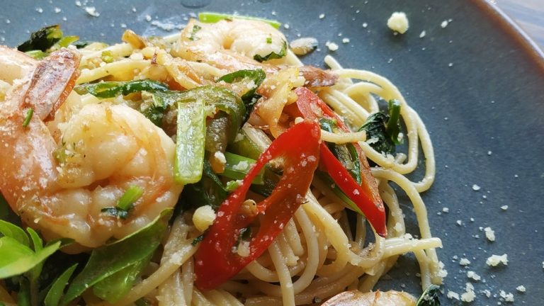 Shrimp Scampi Zoodles