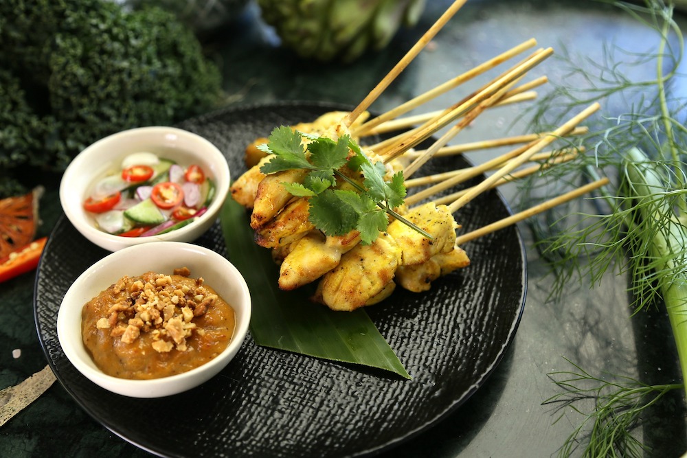 Nutty Chicken Satay Strip