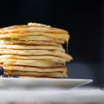 Peanut Butter and Chocolate Chip Pancakes