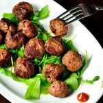 Slow-Cooker Chicken Parmesan Meatballs